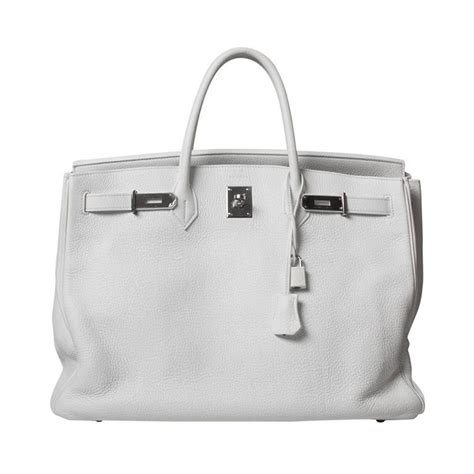 hermes white wool birkin 40